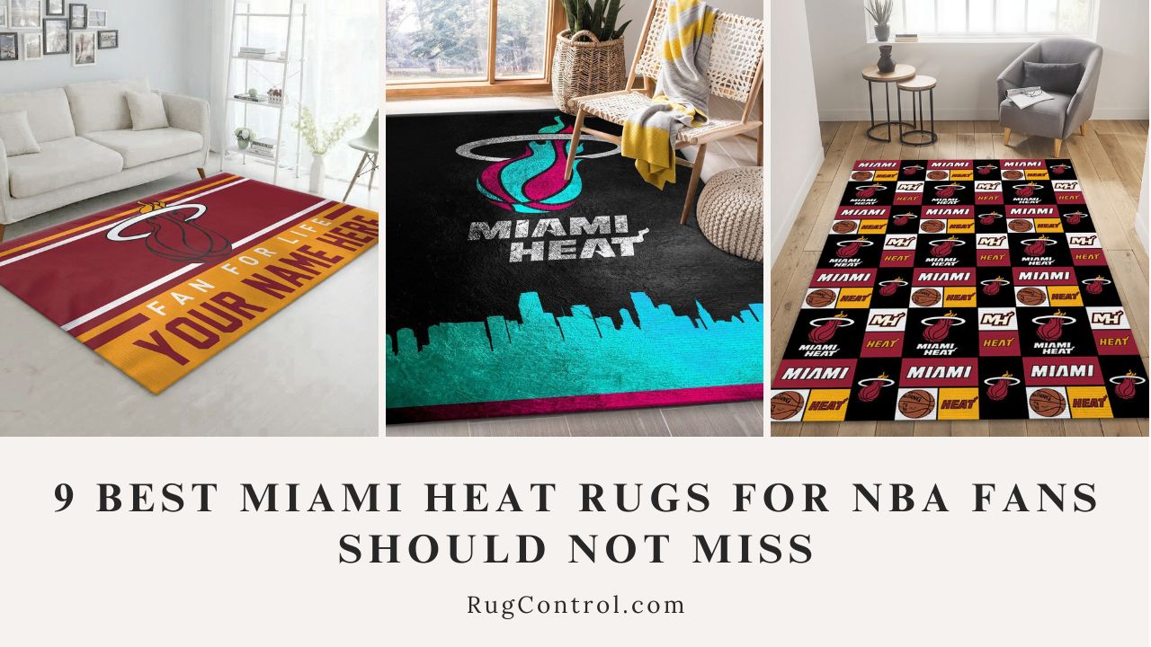 9 Best Miami Heat Rugs For NBA Fans Should Not Miss