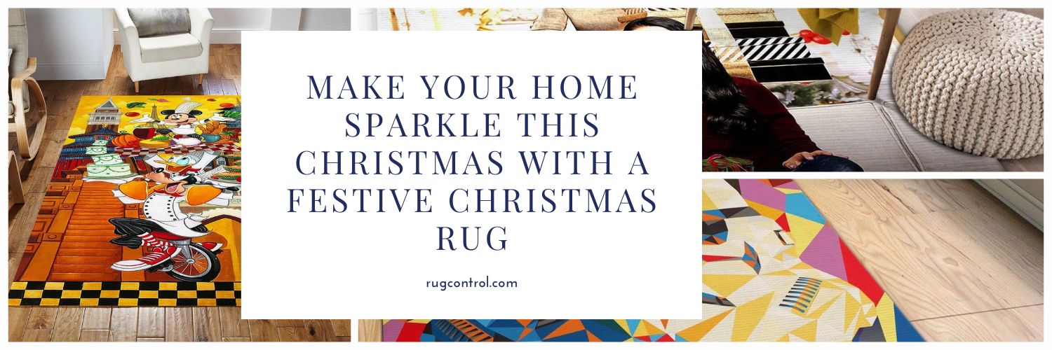 Make Your Home Sparkle This Christmas with a Festive Christmas Rug