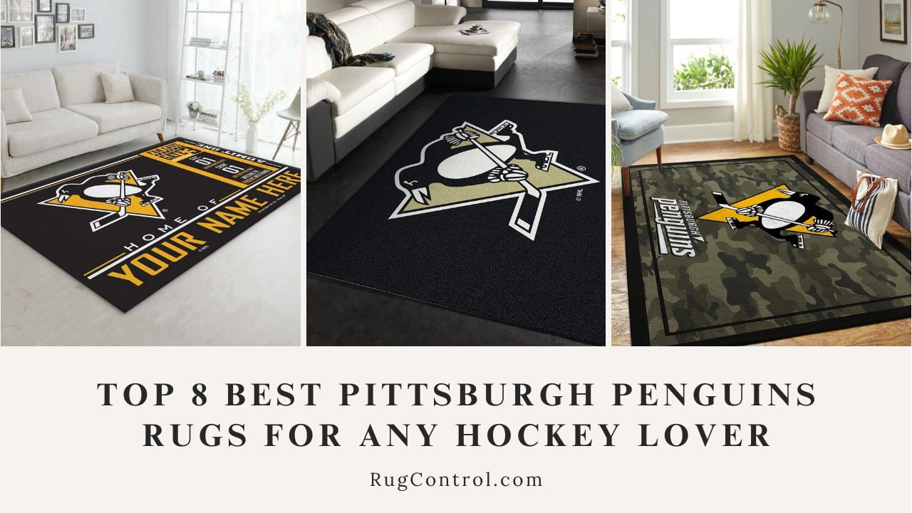 Top 8 Best Pittsburgh Penguins Rugs For Any Hockey Lover
