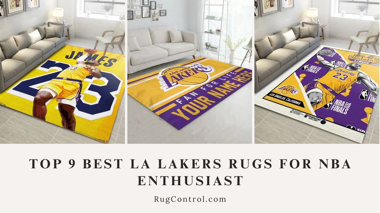 Top 9 Best LA Lakers Rugs For NBA Enthusiast