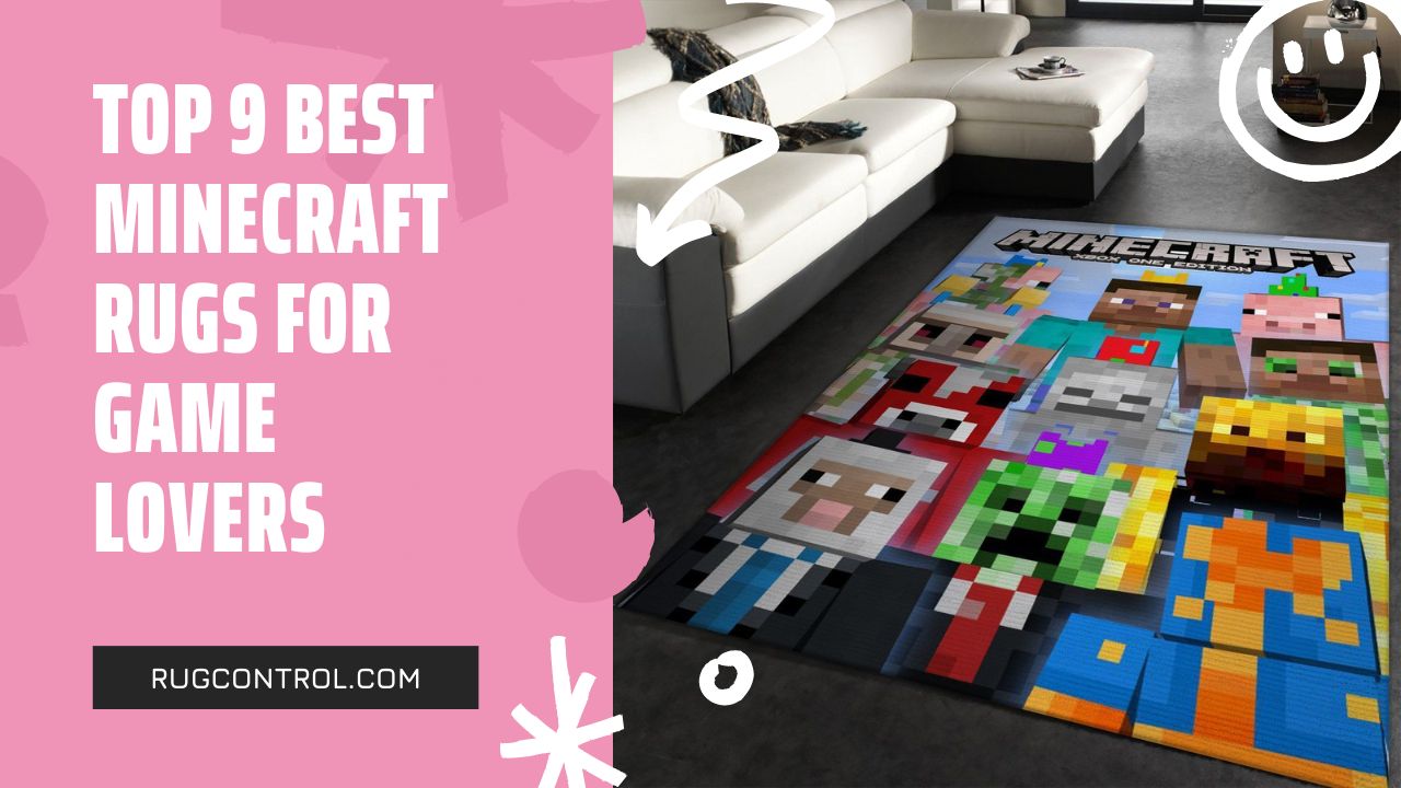 Top 9 Best Minecraft Rugs For Game Lovers