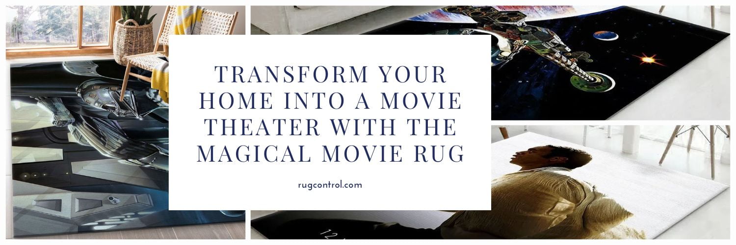 Transform Your Home Into a Movie Theater with the Magical Movie Rug
