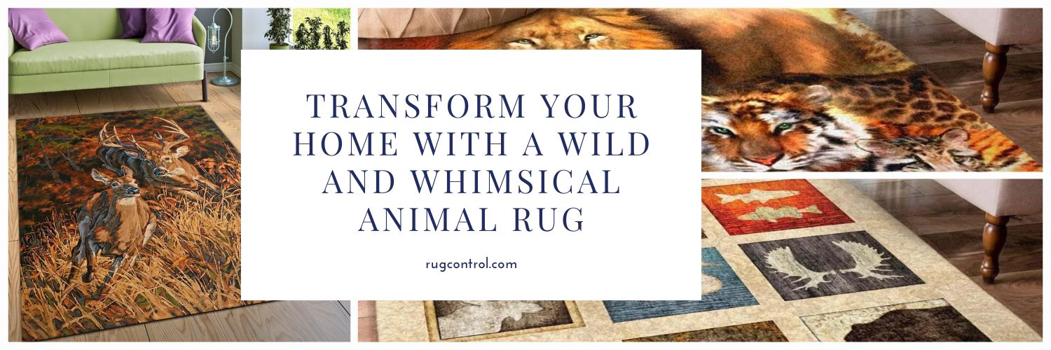 Transform Your Home with a Wild and Whimsical Animal Rug