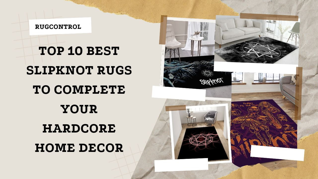 Top 10 Best Slipknot Rugs to Complete Your Hardcore Home Decor