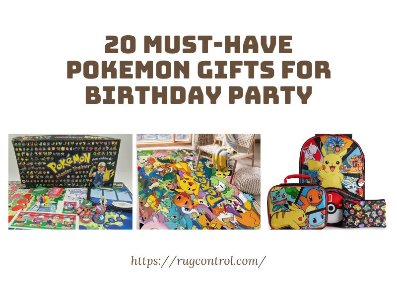 20 Must-have Pokemon Gifts For Birthday Party