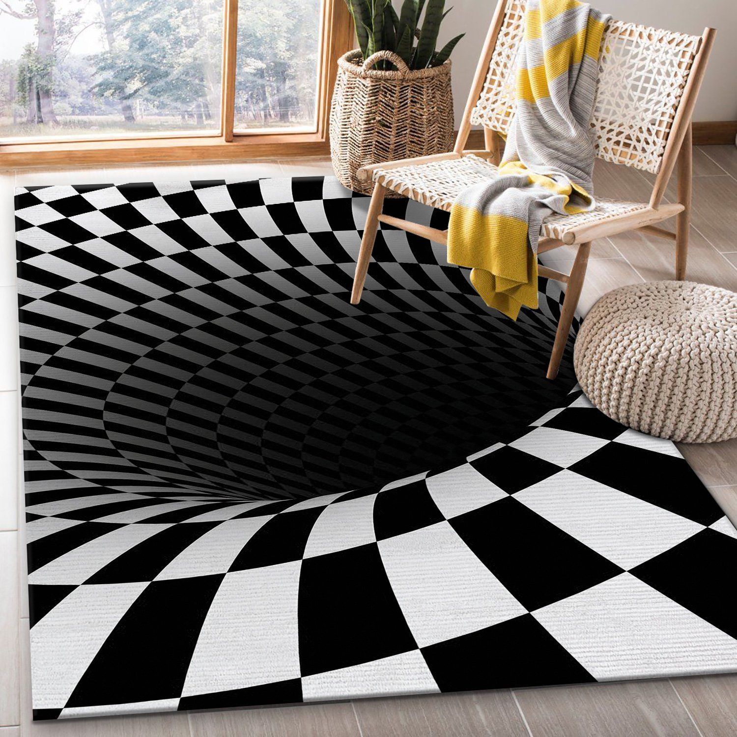 3D Area Rugs Living Room Carpet Christmas Gift Floor Decor The US Decor - Indoor Outdoor Rugs