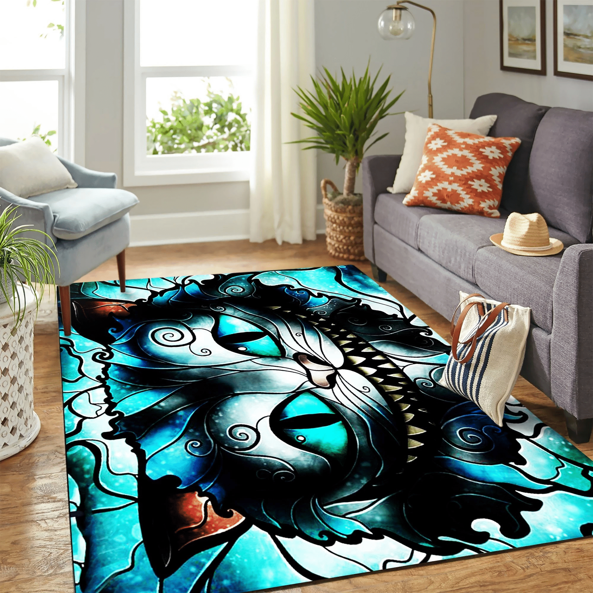 Alice In Wonderland S Cheshire Carpet Floor Area Rug Chrismas Gift - Indoor Outdoor Rugs