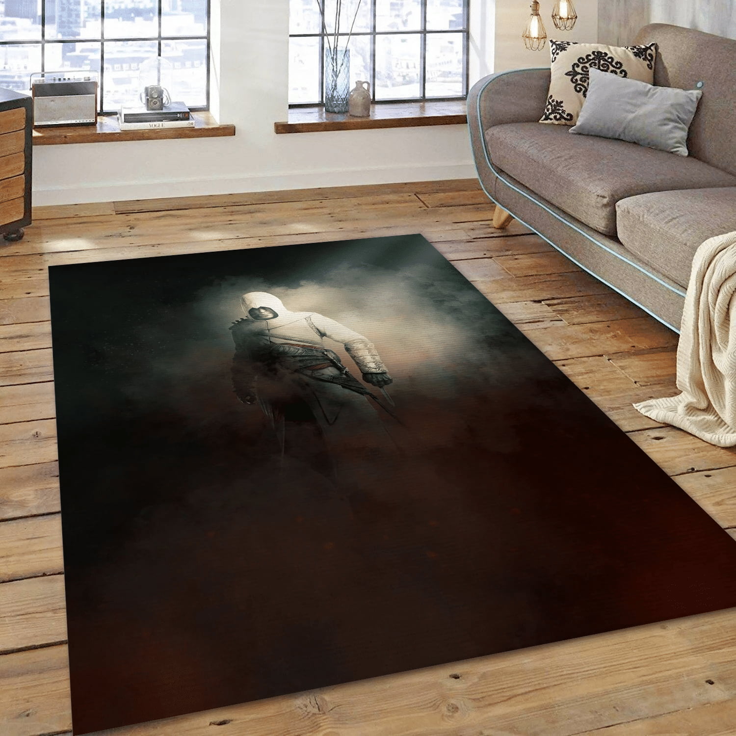 Altair For The Fans Assasin Creed Area Rug For Christmas