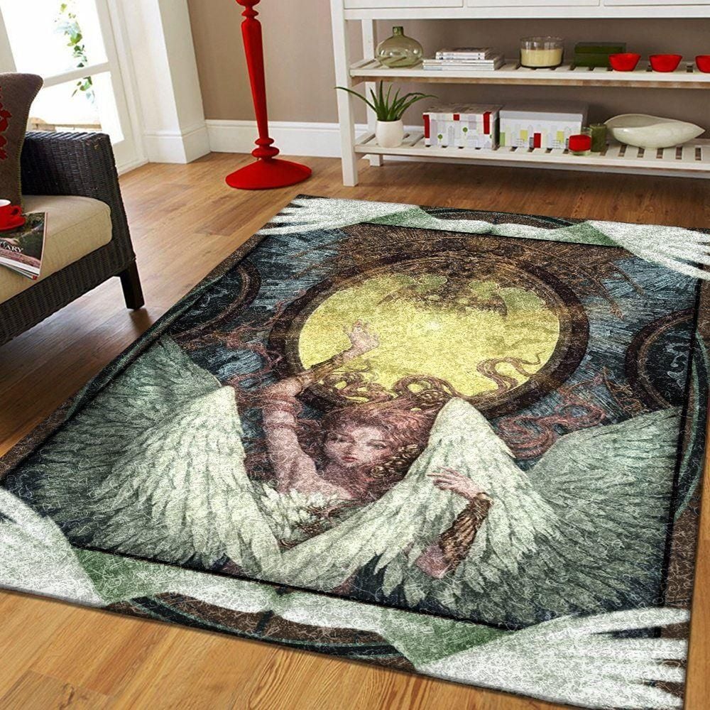 Angel Rug Chrismas Gift - Indoor Outdoor Rugs