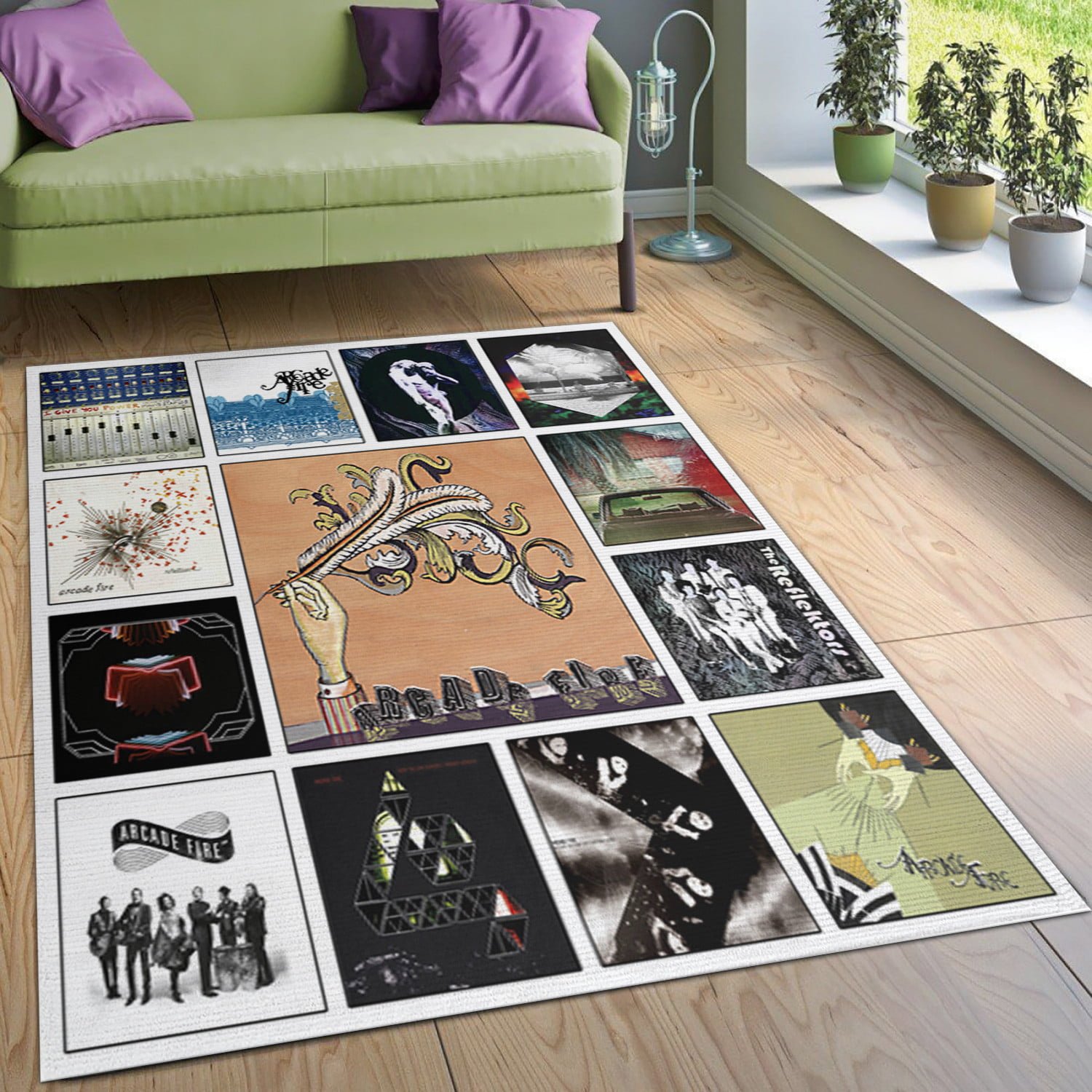 Arcade Fire Area Rugs Living Room Rug Home Decor