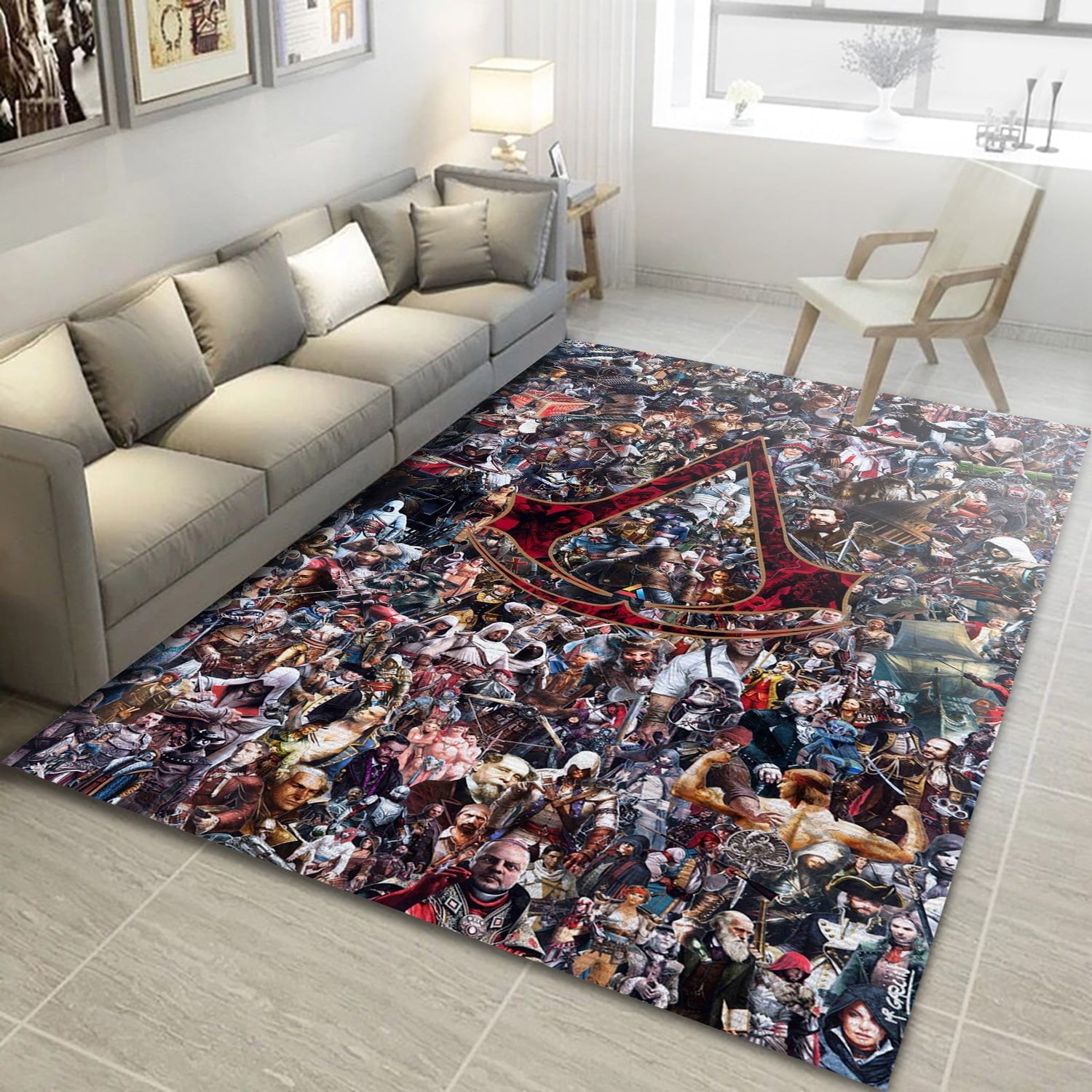 Assassin Creed Movie Area Rug