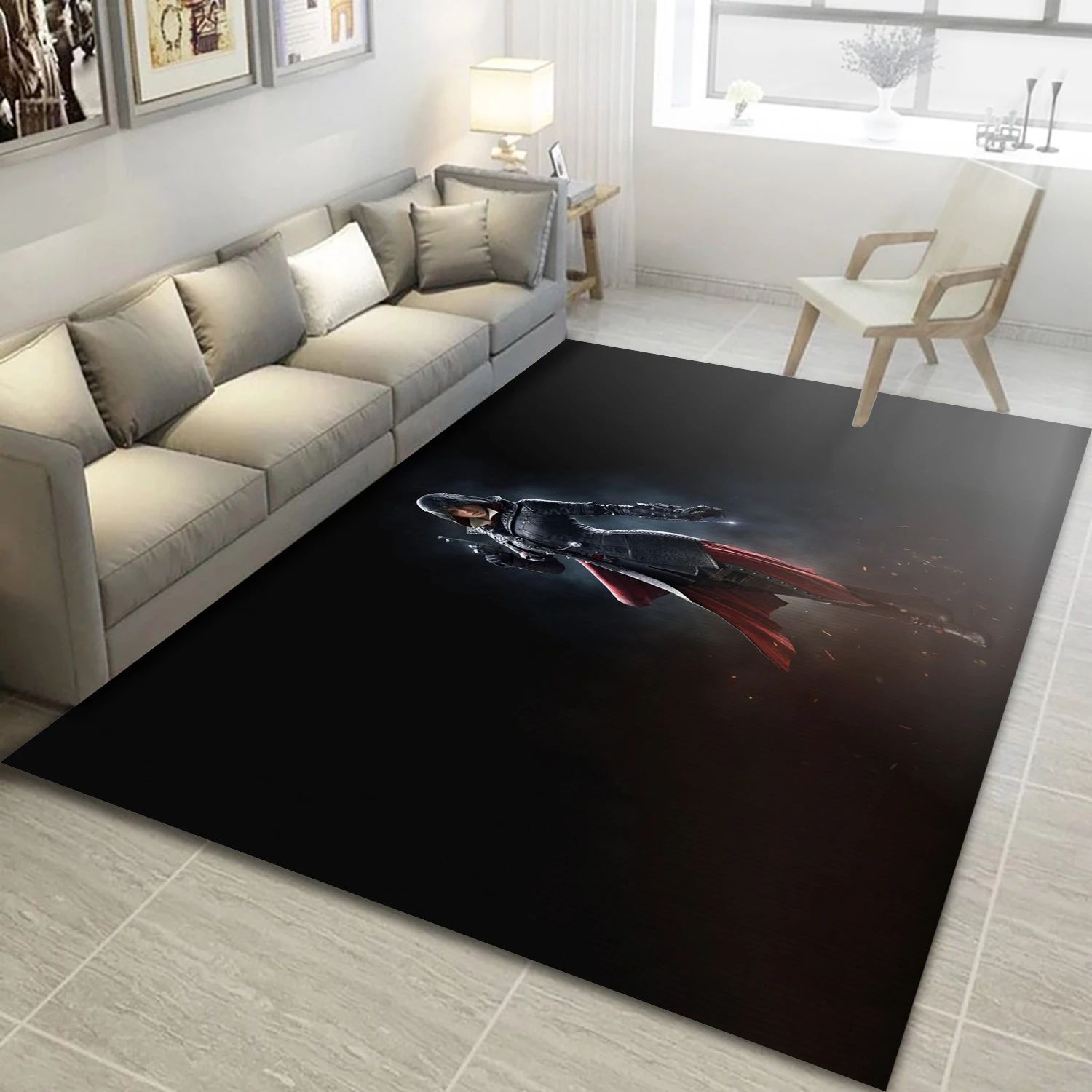 Assassins Creed Syndicate Game Area Rug Carpet, Area Rug - Home Decor Floor Decor - Indoor Outdoor Rugs