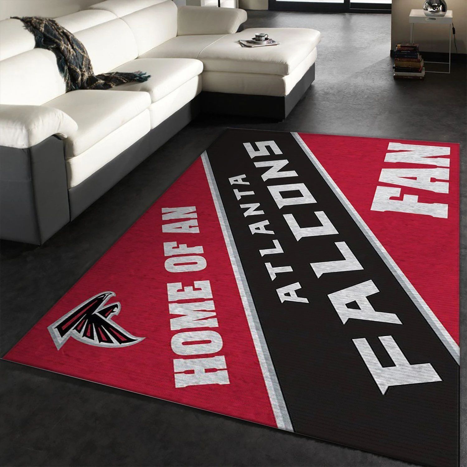 Atlanta Falcons Team NFL Area Rug Carpet