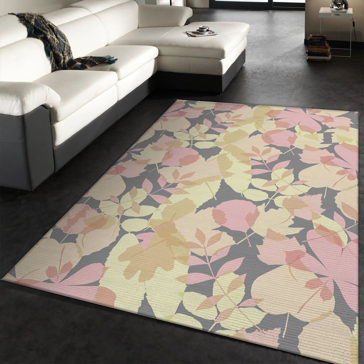 Autumn Leaves Pattern 2 Area Rug Carpet