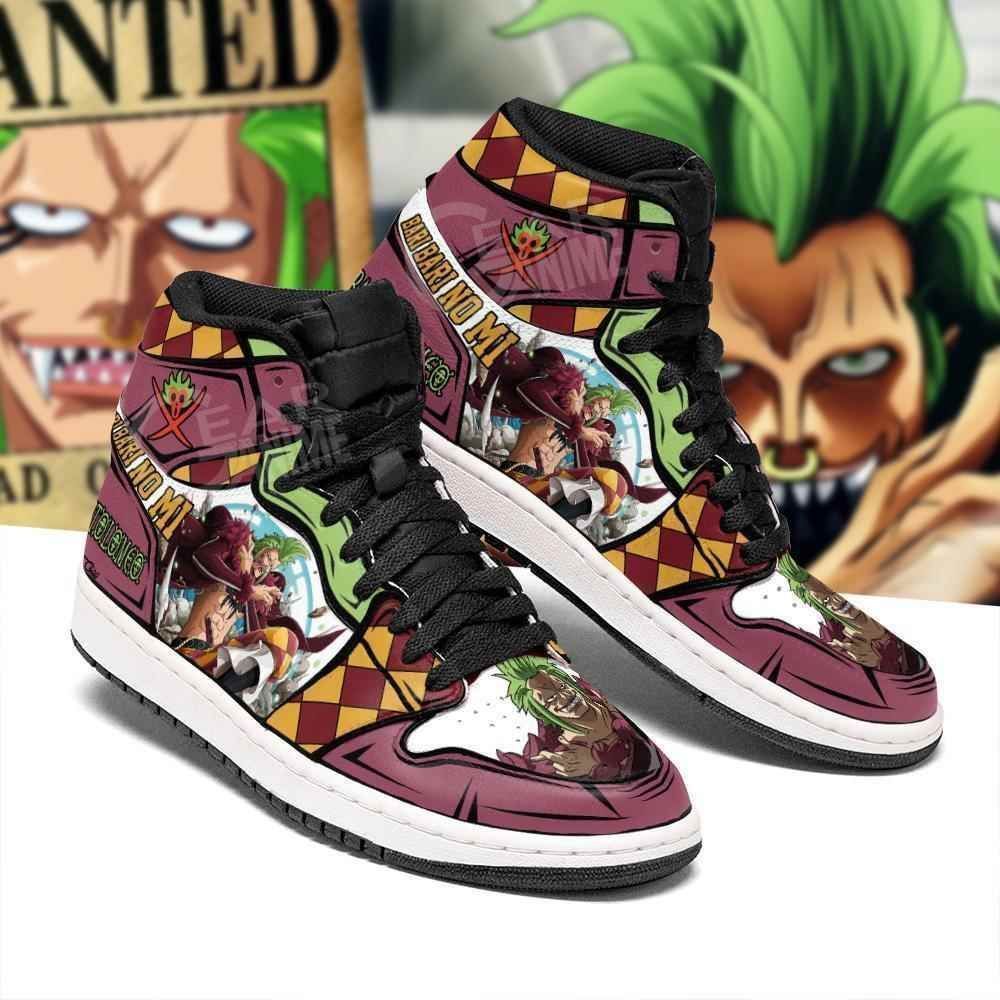 Batolomeo One Piece Anime Air Jordan 2021 Shoes Sport Sneakers