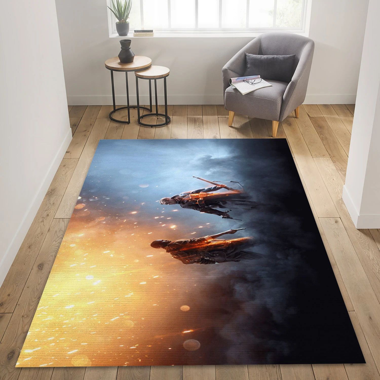 Battlefield 1 Video Game Area Rug For Christmas