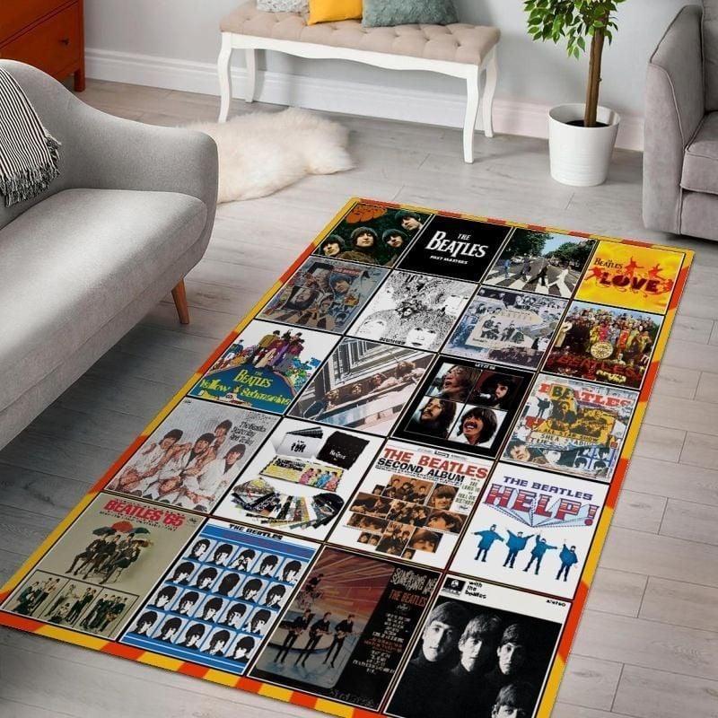 Best Of Ac The Beatles Living Room Area Rug Carpet