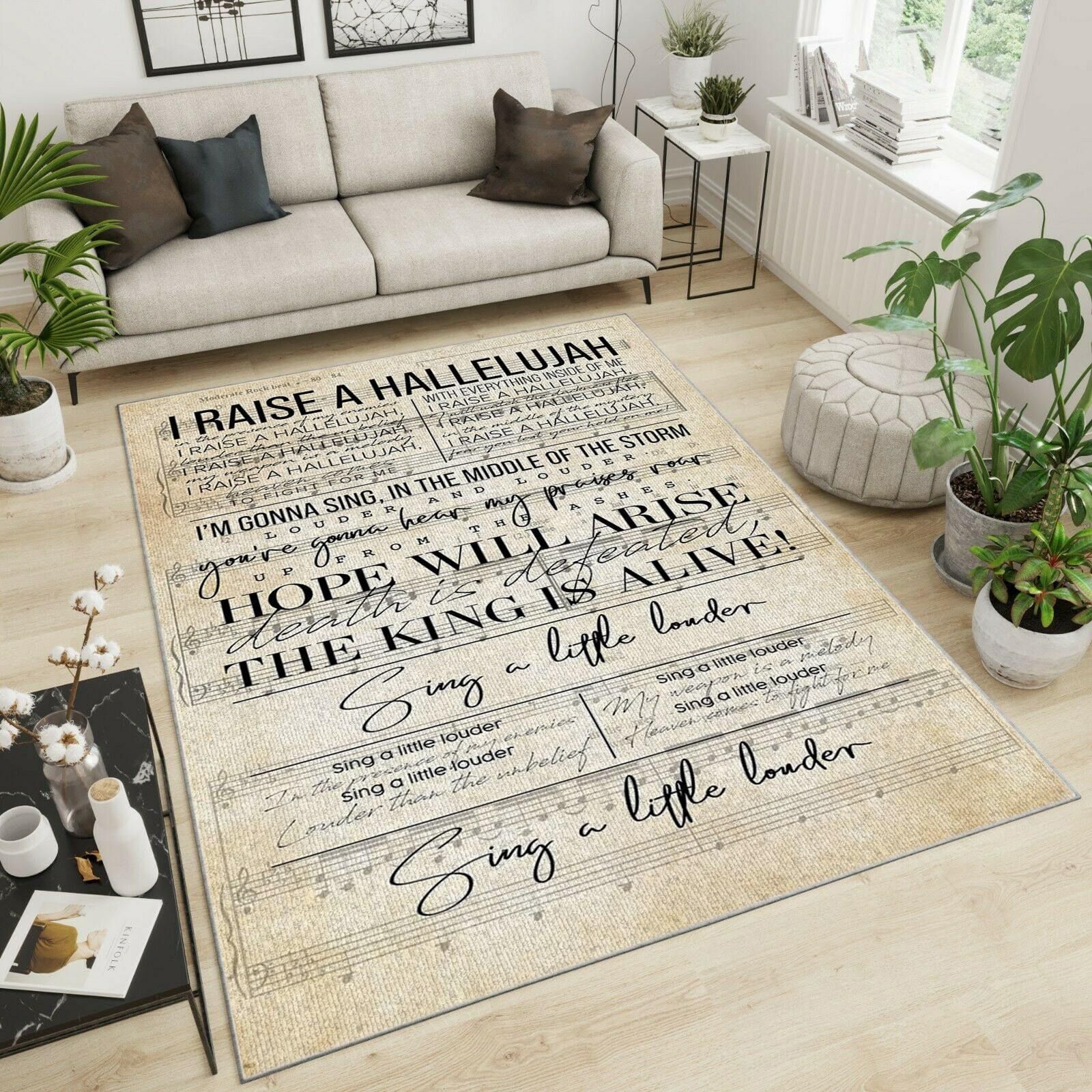 Bethel Music Area Rug Chrismas Gift - Indoor Outdoor Rugs