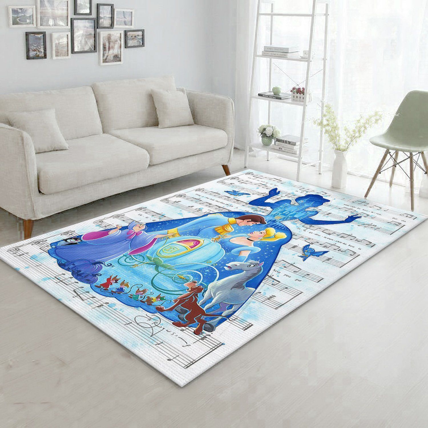 Bibbidi Bobbidi Boo Area Rug For Christmas Living Room Rug Home Decor Floor Decor - Indoor Outdoor Rugs