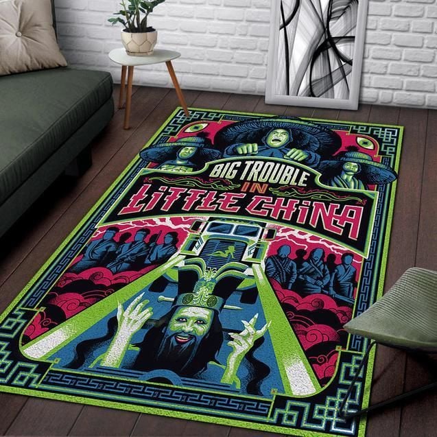 Big Trouble In Little China Lopan Rug Chrismas Gift - Indoor Outdoor Rugs