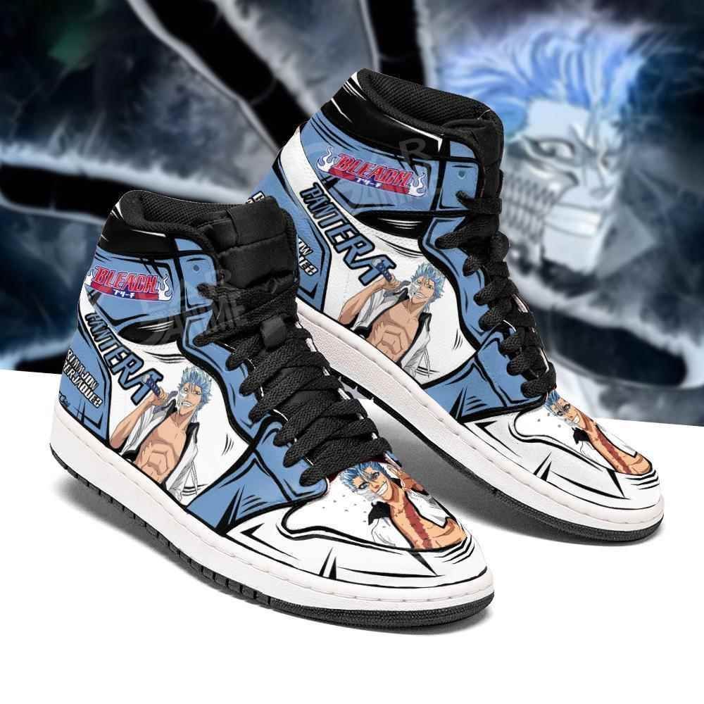 Bleach Grimmjow Bleach Anime Air Jordan 2021 Shoes Sport Sneakers