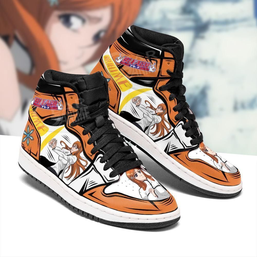 Bleach Orihime Inoue Anime Fan Gift Idea Mn05 Air Jordan Shoes Sport Sneakers
