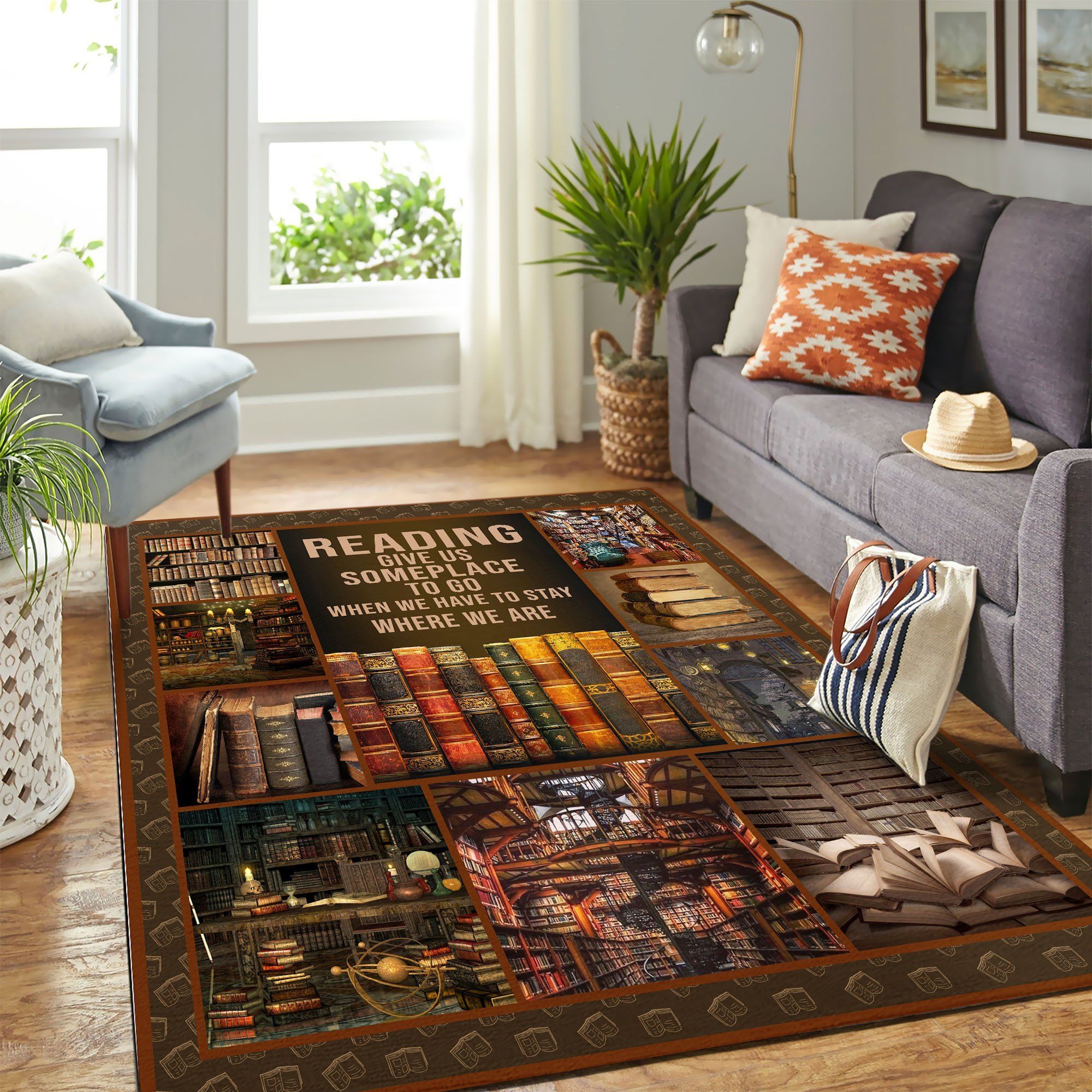 Book Quilt Blanket Mk Carpet Area Rug E Chrismas Gift - Indoor Outdoor Rugs