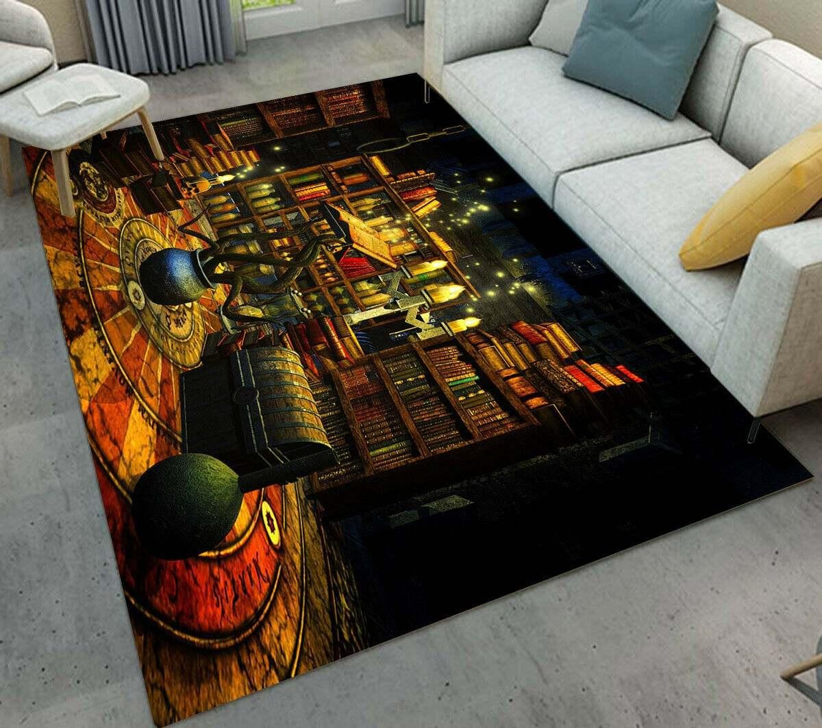 Book Rug Chrismas Gift - Indoor Outdoor Rugs