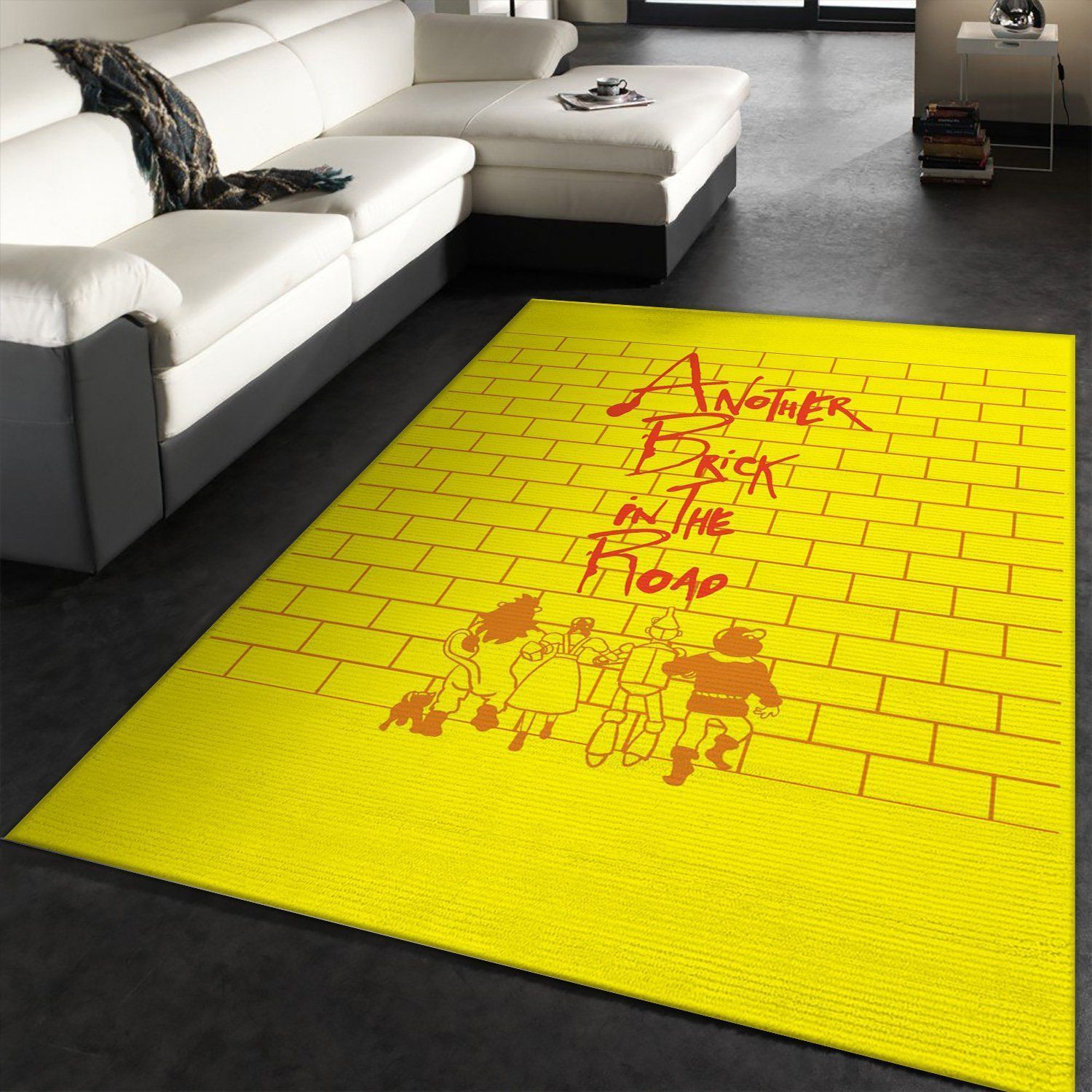 Brick In The Road Area Rug