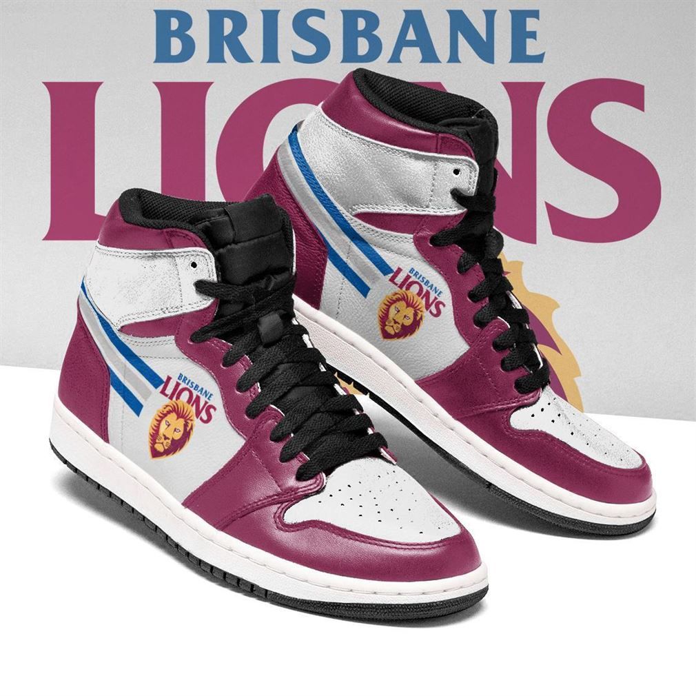 Brisbane Lions Afl Air Jordan Shoes Sport Sneaker Boots Shoes