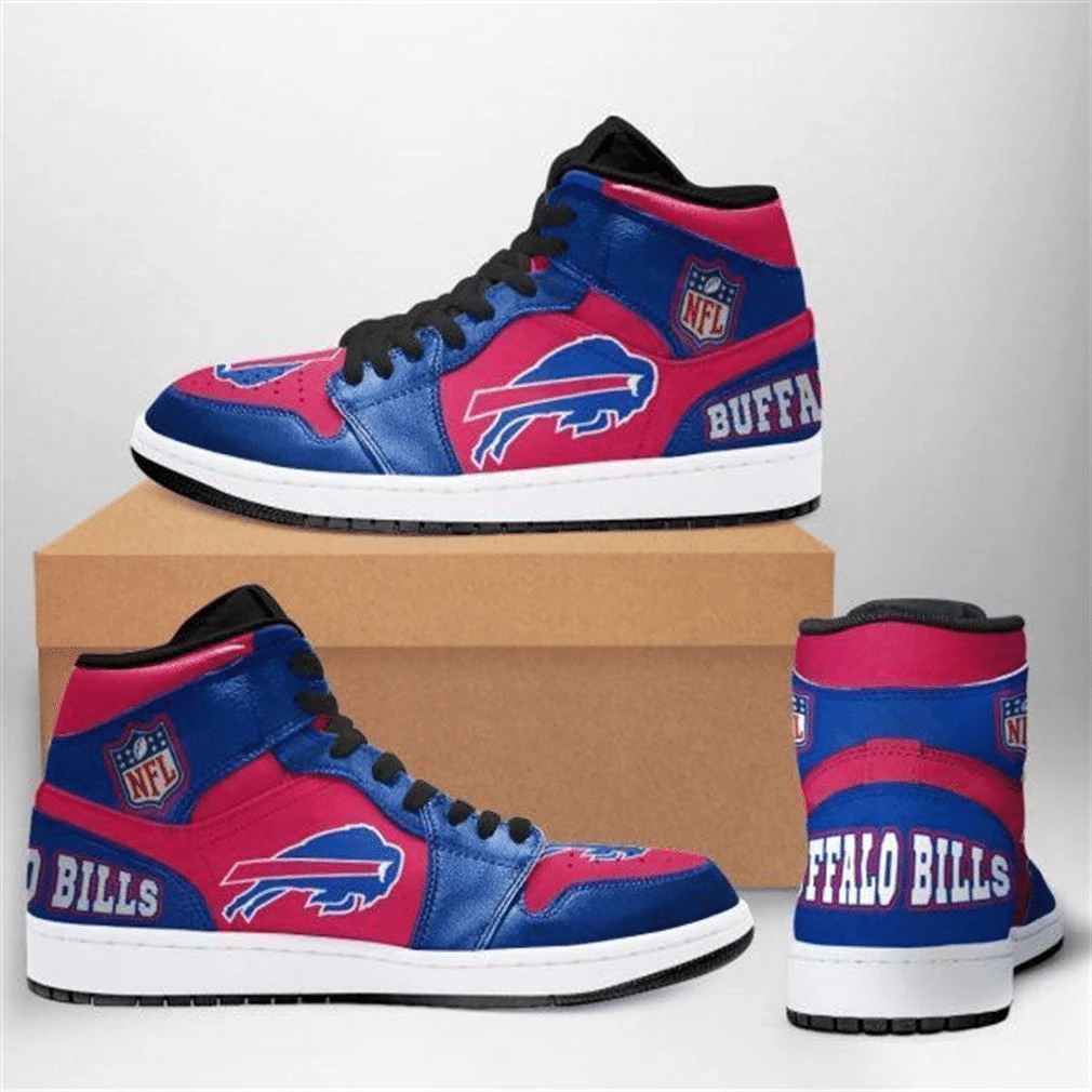 Buffalo Bills Nfl Football Air Jordan Shoes Sport V182 Sneakers