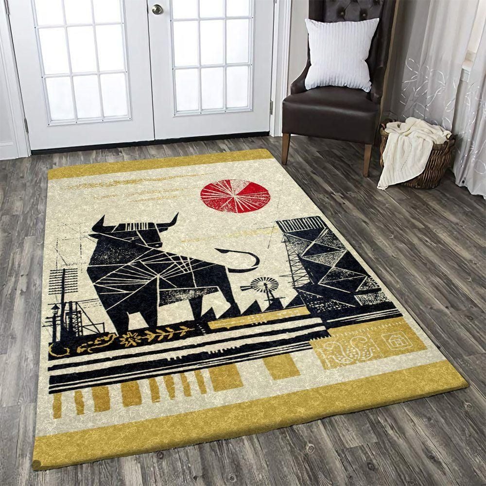 Bull Rug - Indoor Outdoor Rugs