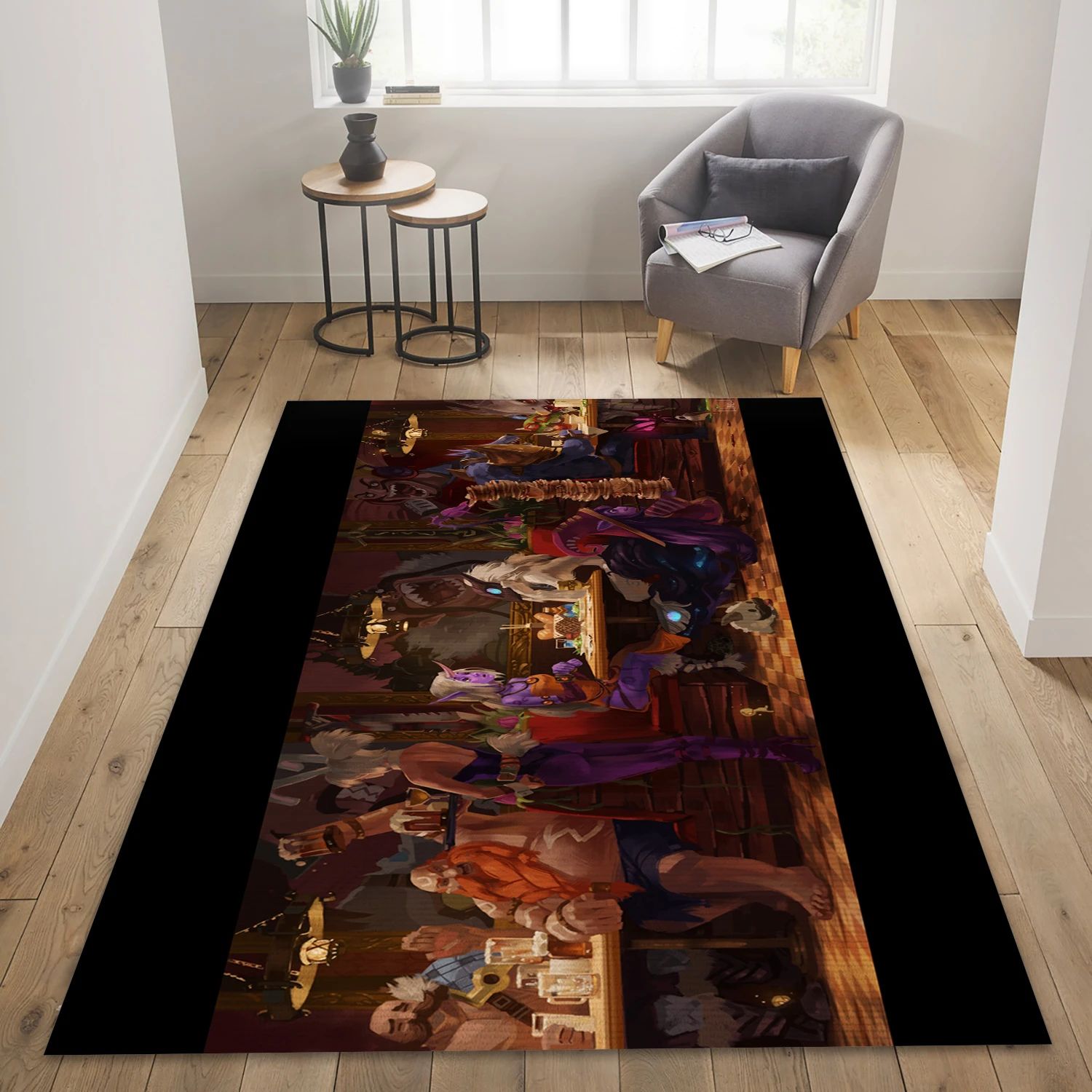 Caf Draven Video Game Area Rug For Christmas