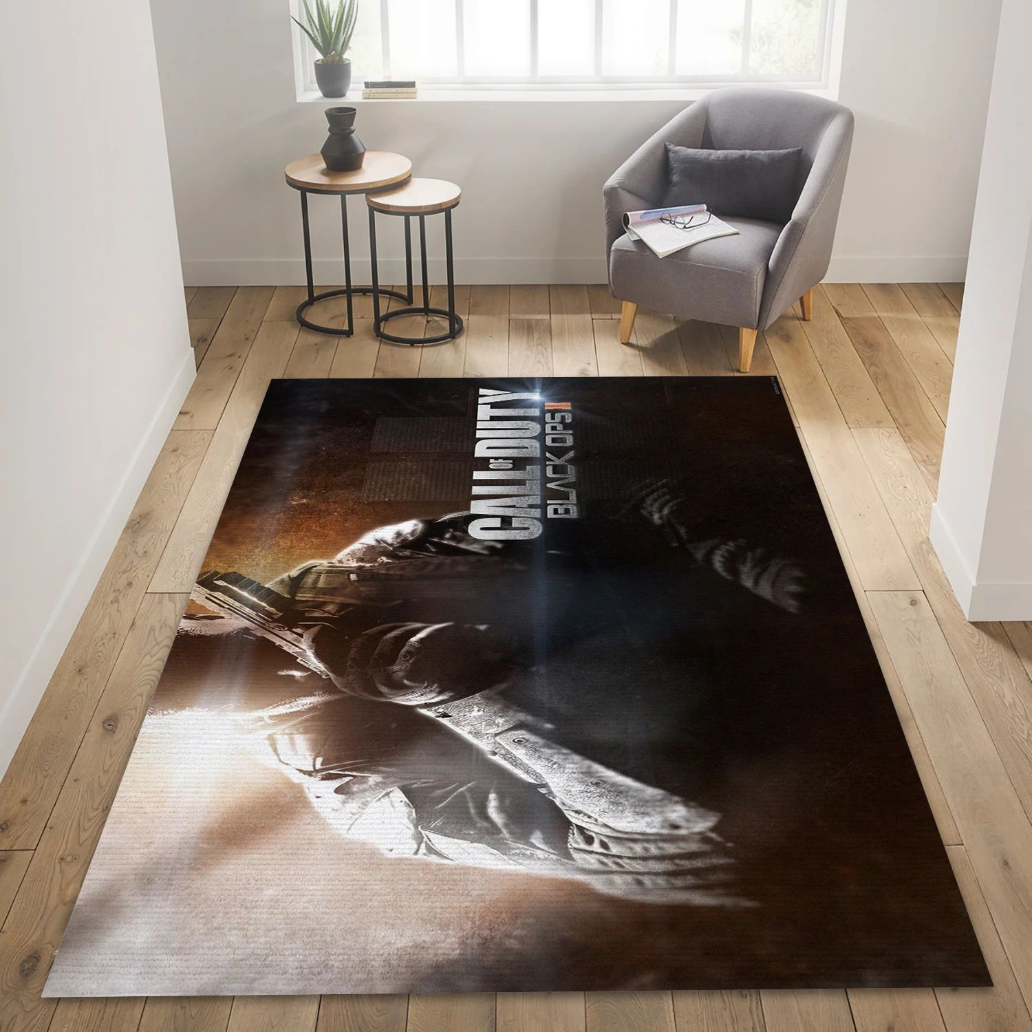 Call Of Duty Black Ops 2 Video Game Area Rug Area, Living Room Rug - Home Decor Floor Decor - Indoor Outdoor Rugs