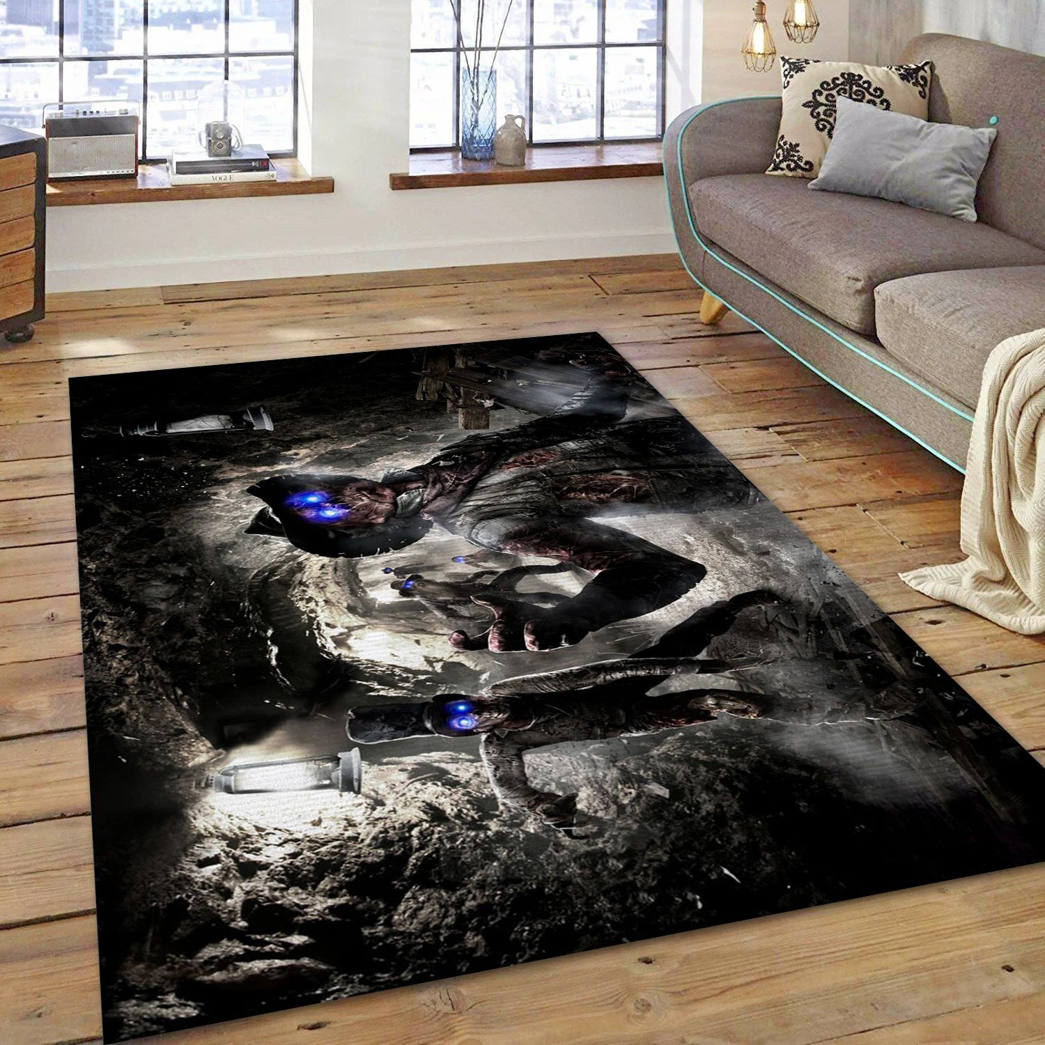 Call Of Duty Black Ops Ii Video Game Area Rug For Christmas, Area Rug - Home Decor Floor Decor - Indoor Outdoor Rugs
