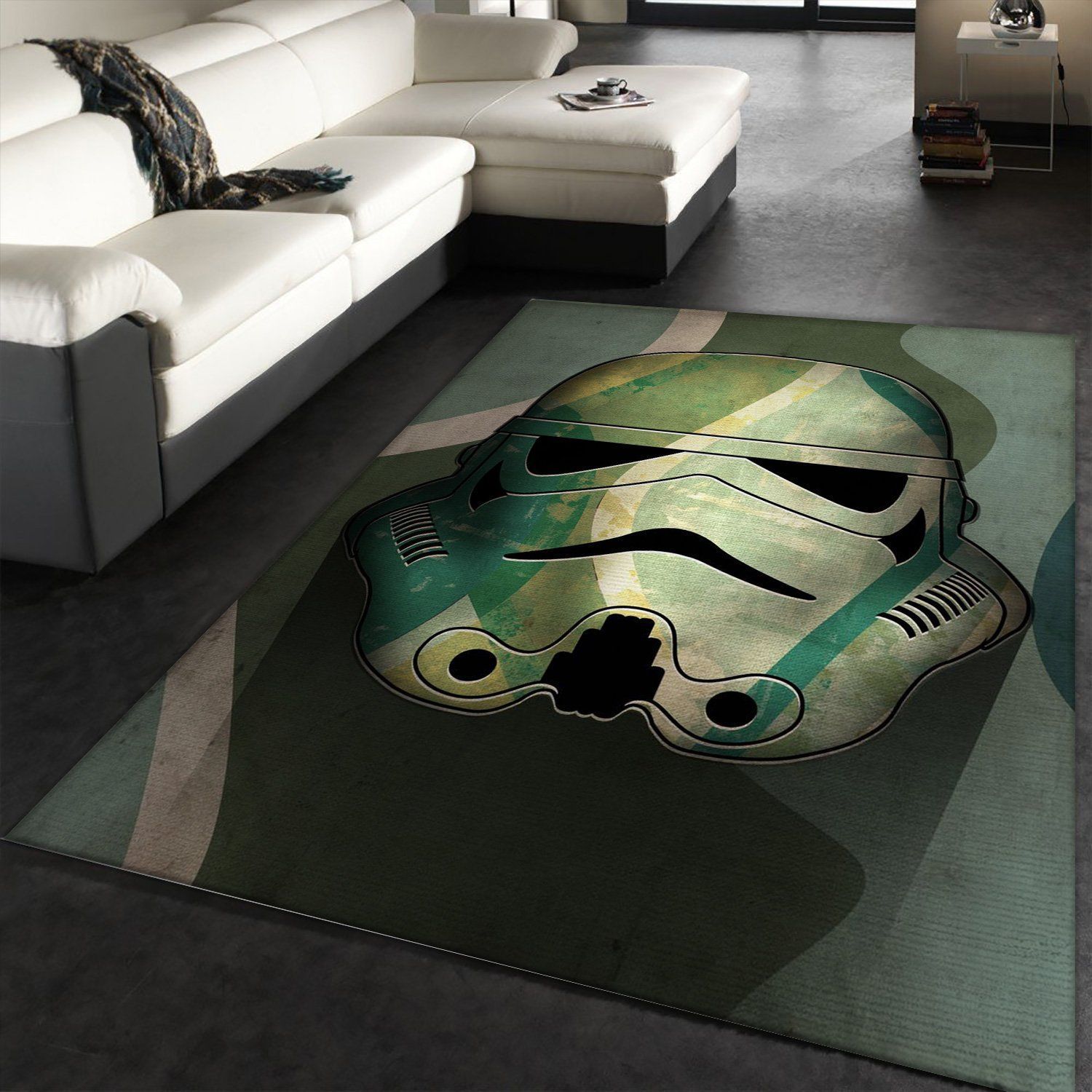 Camo Star War Area Rug