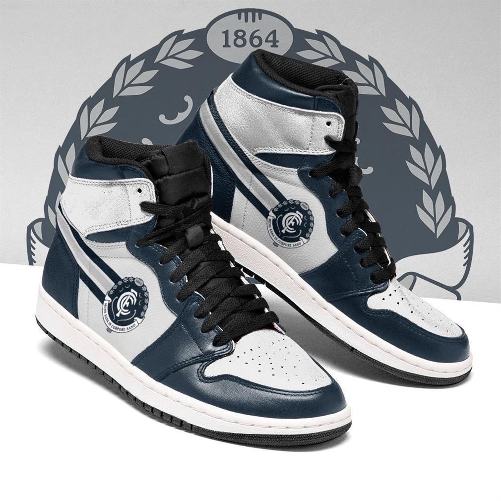 Carlton Blues Afl Air Jordan Top Shoes Sport Sneakers