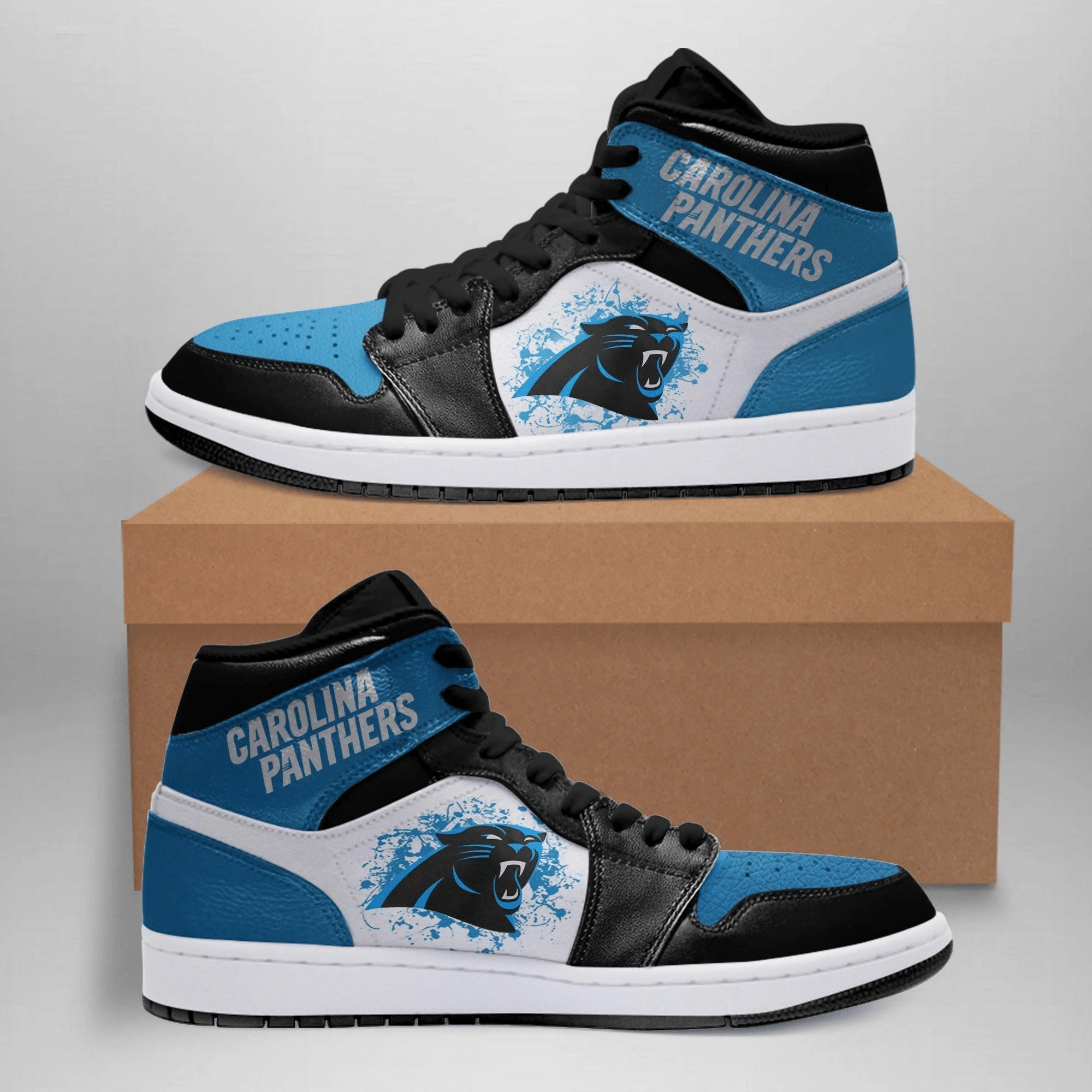 Carolina Panther Air Jordan Shoes Sport Sneakers