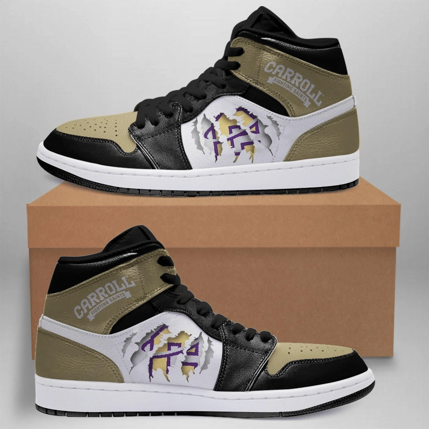 Carroll College Fighting Saints Air Jordan Shoes Sport Sneakers