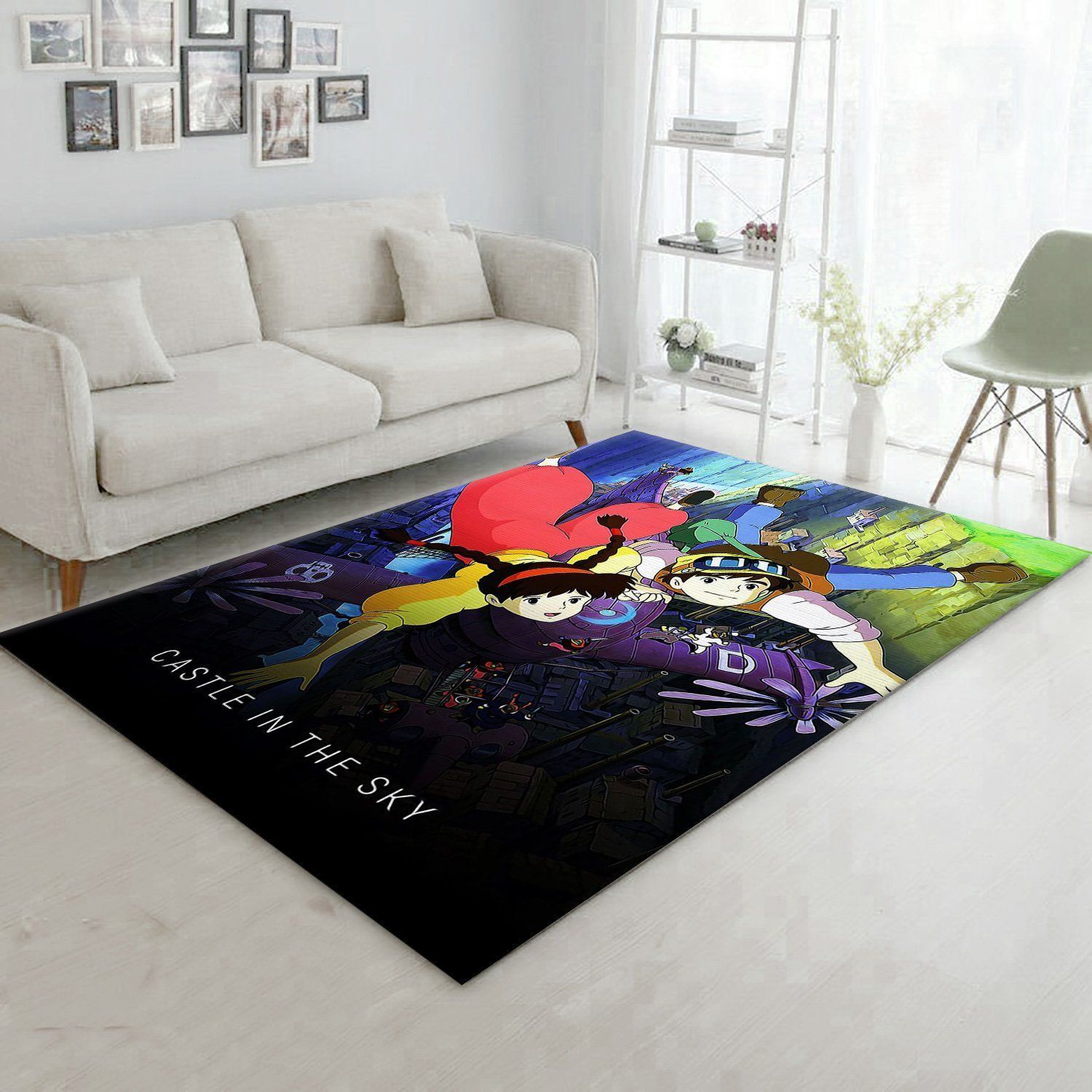 Castle In The Sky Rug Movie Rug Home US Decor - Indoor Outdoor Rugs