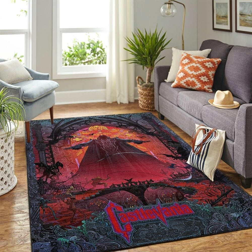 Castlevania Area Rug - Indoor Outdoor Rugs