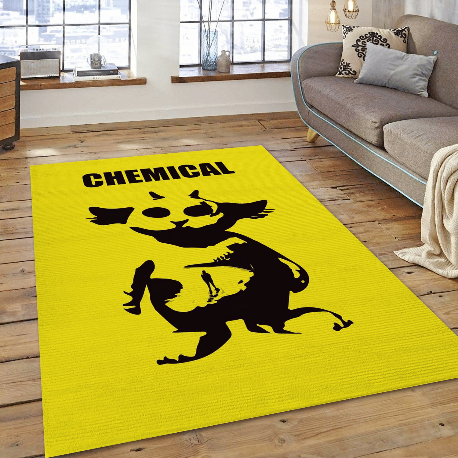 Chemical Twenty One Pilots Music Area Rug For Christmas