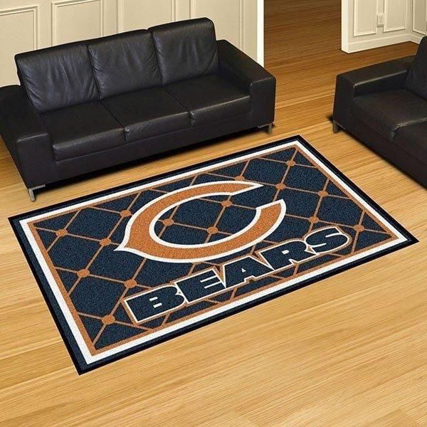 Chicago Bears Area Rug Chrismas Gift - Indoor Outdoor Rugs