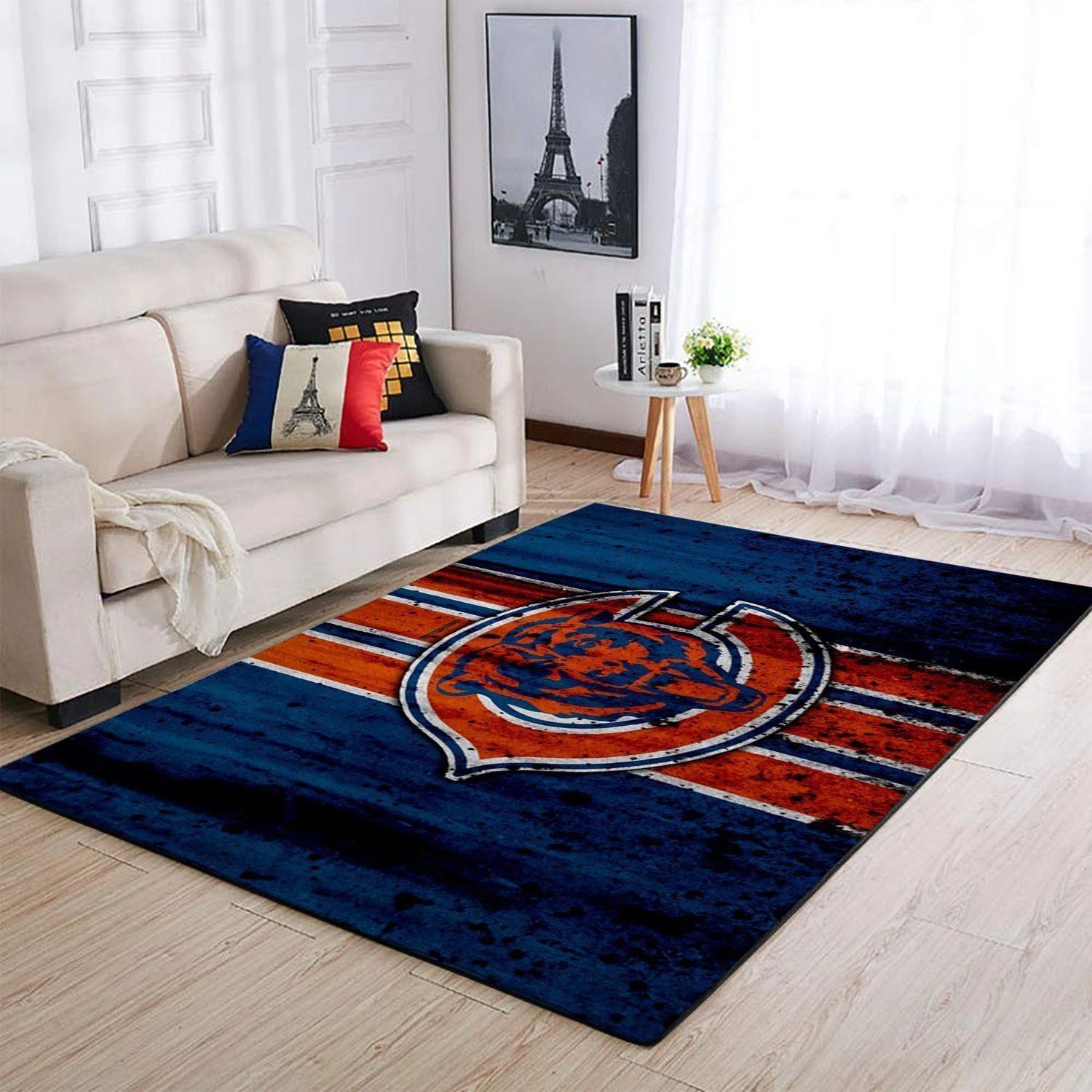 Chicago Bears Area Rug Nfl Football Floor Decor 1910072 - Indoor Outdoor Rugs