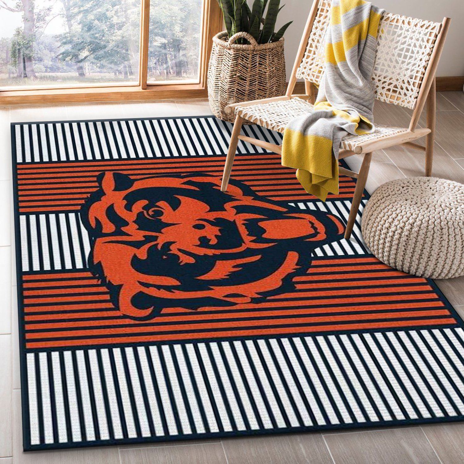 Chicago Bears Imperial Champion Rug NFL Team Logos Area Rug