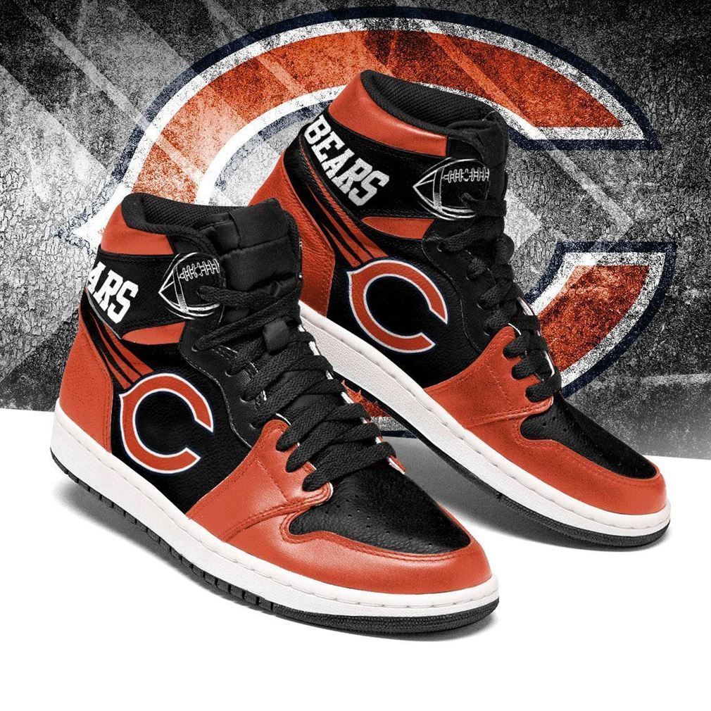 Chicago Bears Nfl Football Air Jordan Shoes Sport V3 Sneaker Boots Shoes