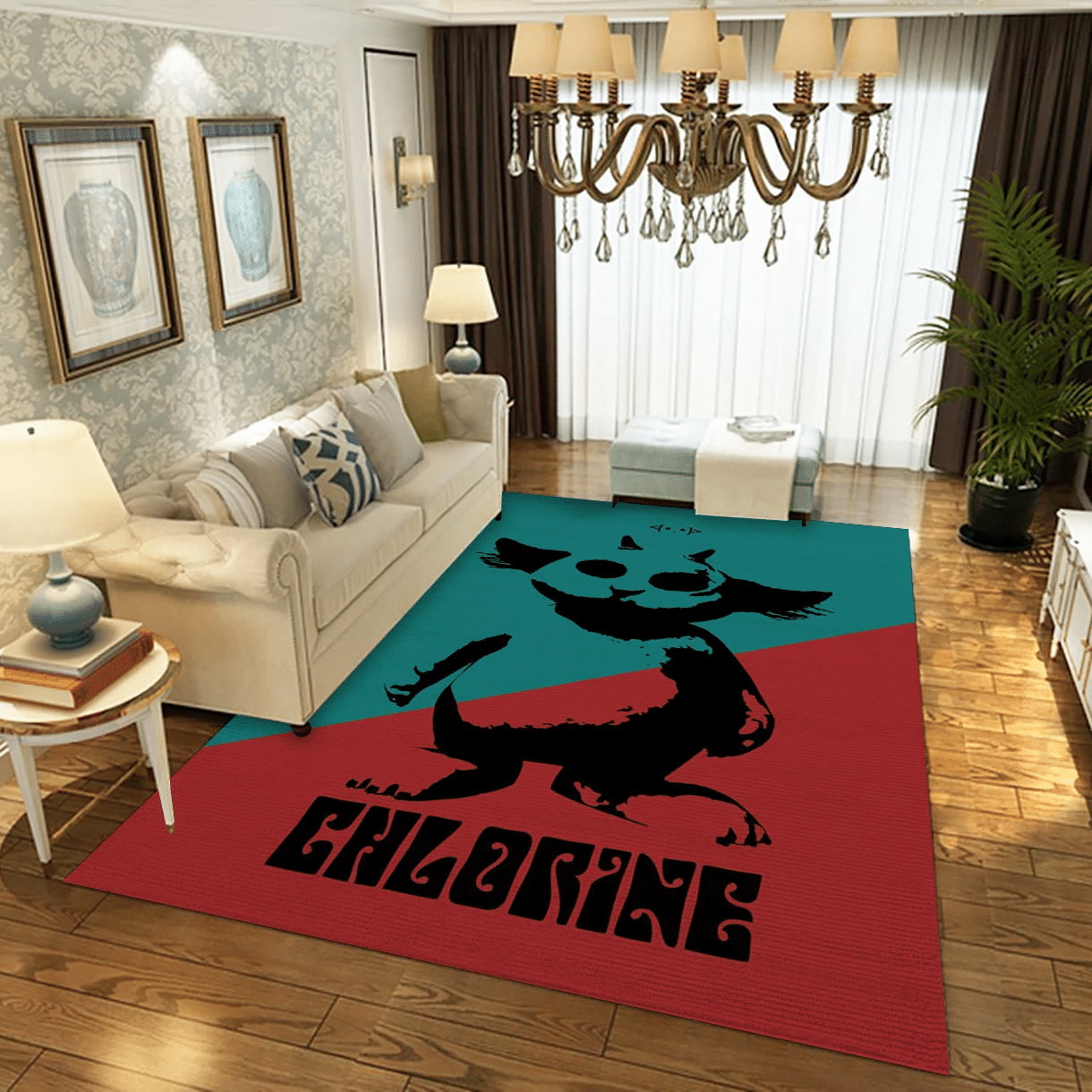 Chlorine Twenty One Pilots Area Rug