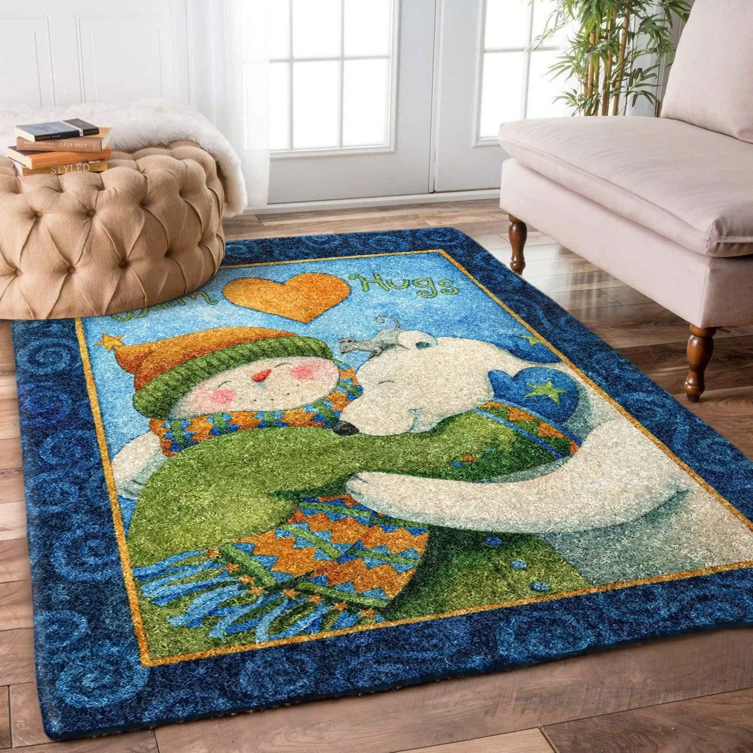 Christmas Rug Chrismas Gift - Indoor Outdoor Rugs