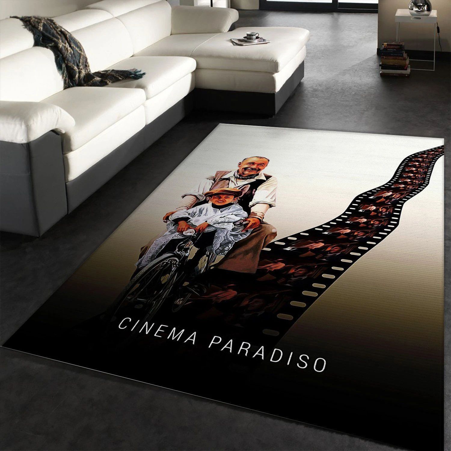 Cinema Paradiso Area Rug Movie Rug Family Gift US Decor - Indoor Outdoor Rugs