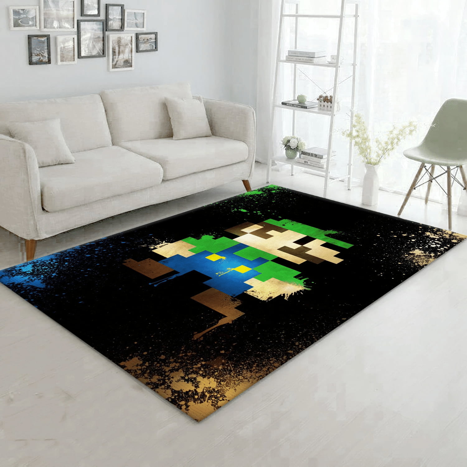 Classic 8 Bit Iii Area Rug For Christmas